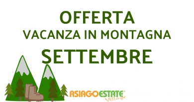 Offerta Settimana In Montagna Settembre 2018